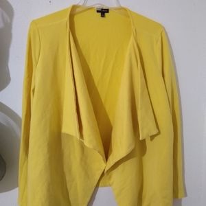 Tablots women's yellow Blazer cardigan